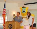 Look who the special presenters were at Willmar Rotary
